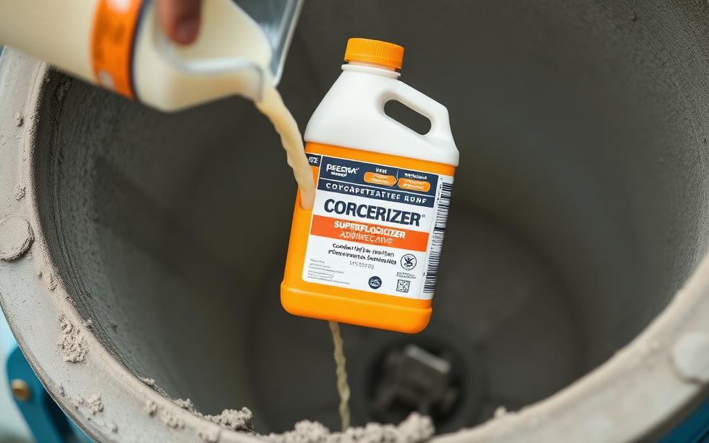 Adjuvant superplastifiant beton